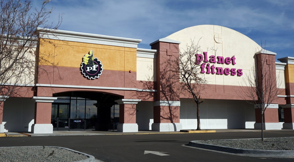 A new Planet Fitness franchise opened in West Colfax.Photo by Burl Rolett.