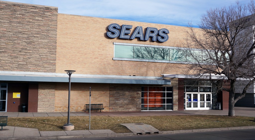 The Cherry Creek Sears is shutting down. Photo by Burl Rolett.