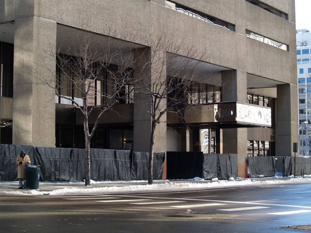 The office tower at 1660 Lincoln St. is moving into the last phase of its makeover. 