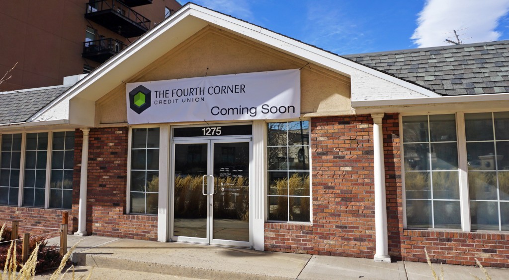 A new credit union will open at 1275 Tremont Place that caters to the marijuana industry. Photo by George Demopoulos.