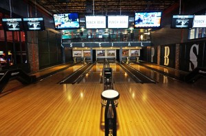 Punch Bowl Social bowling lanes