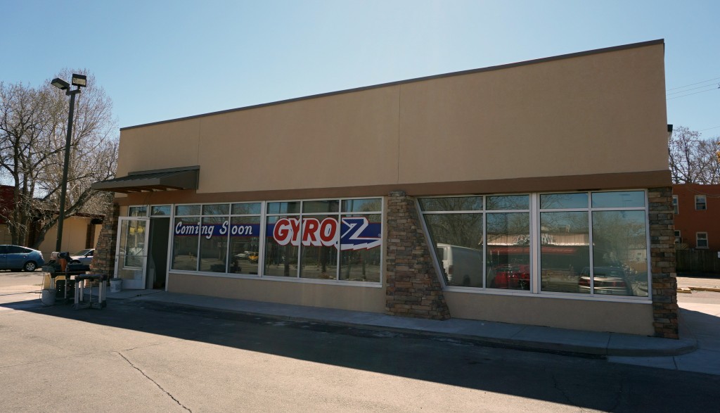 Gyroz will open on Colfax Avenue. Photos by Burl Rolett.