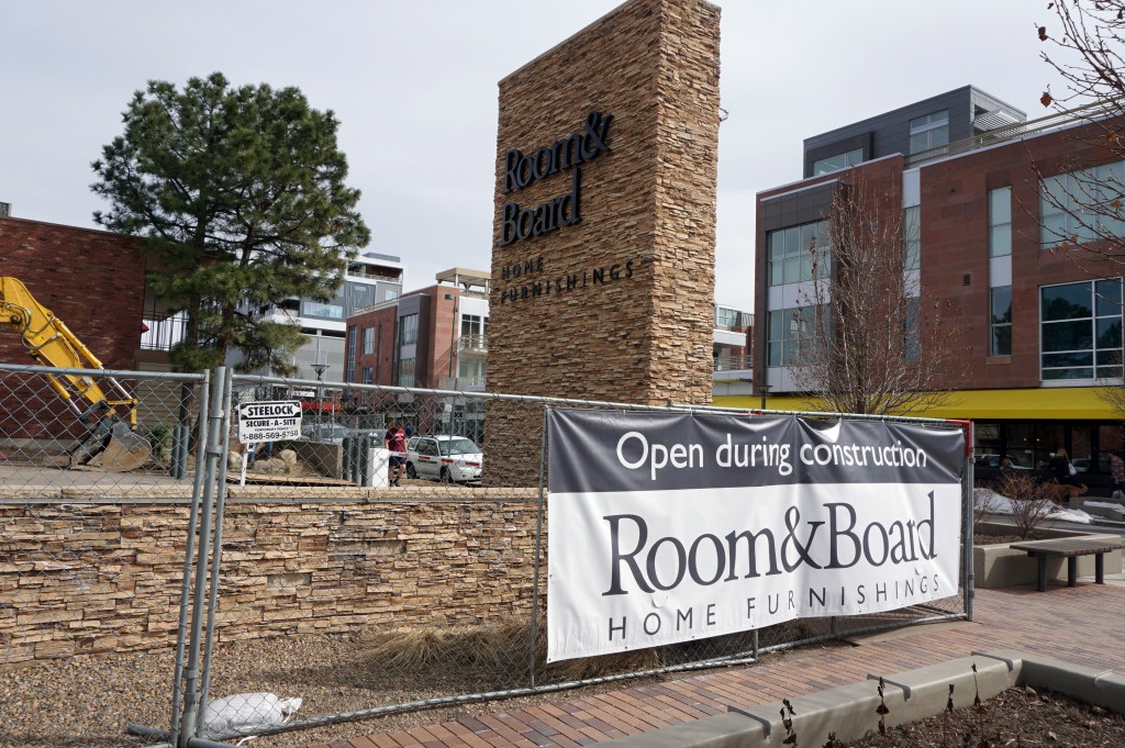 Room & Board in Cherry Creek is expanding its showroom. Photos by Burl Rolett.