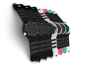 One end of the watch bands acts as a phone charger and the other can plug into USB ports. Image courtesy of Hemera.