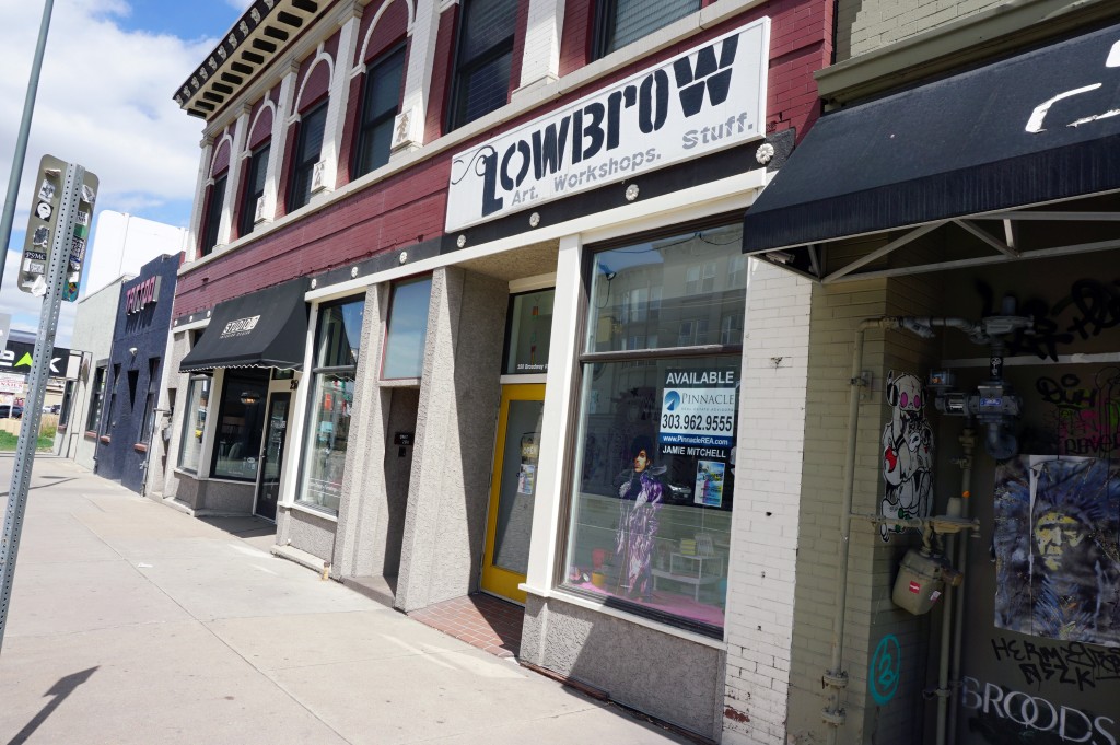LowBrow art gallery and shop is leaving its Broadway space for a larger location.  Photos by Burl Rolett.