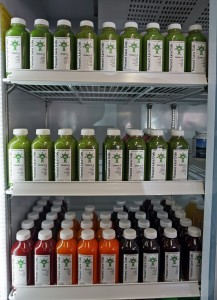 Pressed Juice Daily sells individual bottles and also offers packages based on health goals. Photo by George Demopoulos.
