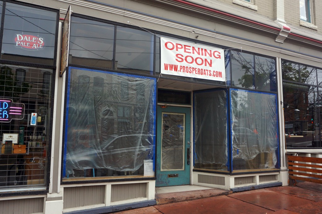 A new breakfast concept is opening on 15th Street. Photo by Burl Rolett.