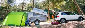 Let's Go Aero products include trailers, campers and cargo and bike carriers. 