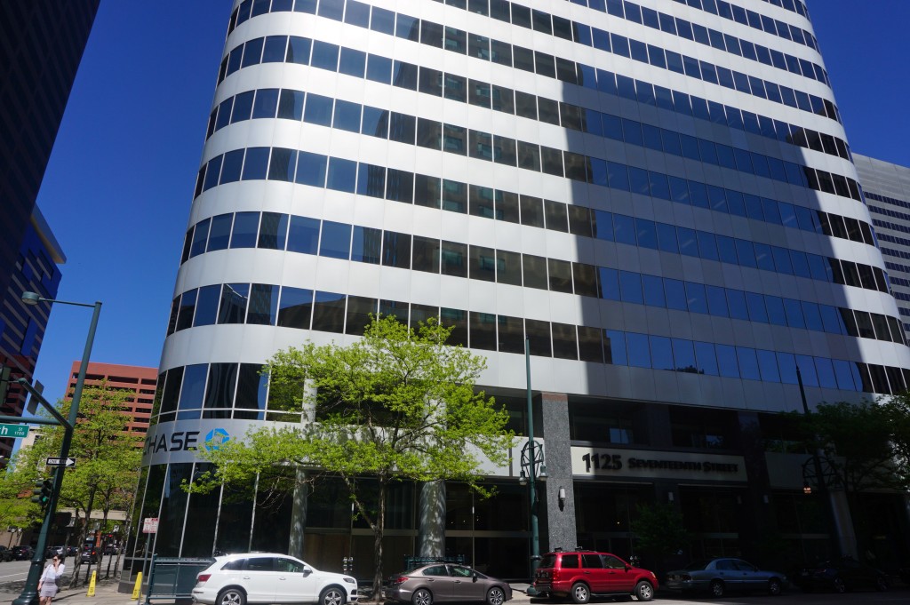 A Canadian firm is moving into a 17th Street office tower. Photo by Burl Rolett.