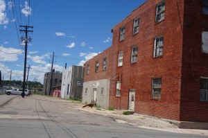 The project's first major step will be the redevelopment of a 65,000-square-foot brick warehouse. Photo by Burl Rolett.