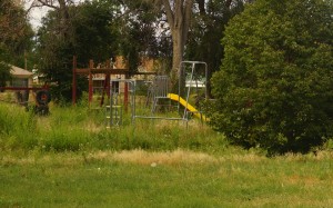 The 4.25-acre site also houses an old playground and basketball court. 