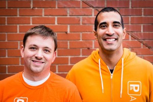 Ryan Sullivan and Rishi Malik of Parkifi, which raised $2 million. (Courtesy of Parkifi)