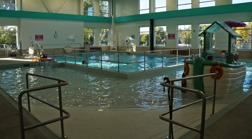 A local YMCA is renovating one pool and adding a new one as part of a large-scale renovation. Photos by Amy DiPierro.