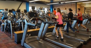 The renovation also includes a new cardio room. 