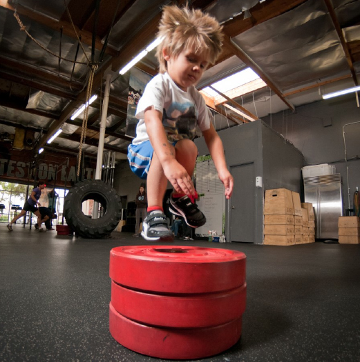 Endo Kids Fit offers CrossFit-like training for young children. Photos courtesy of Endo Kids Fit.