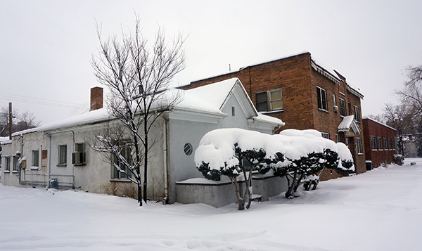 Allante will demolish several old buildings near 18th Avenue and Emerson Street and build micro apartments. Photo by Burl Rolett. 