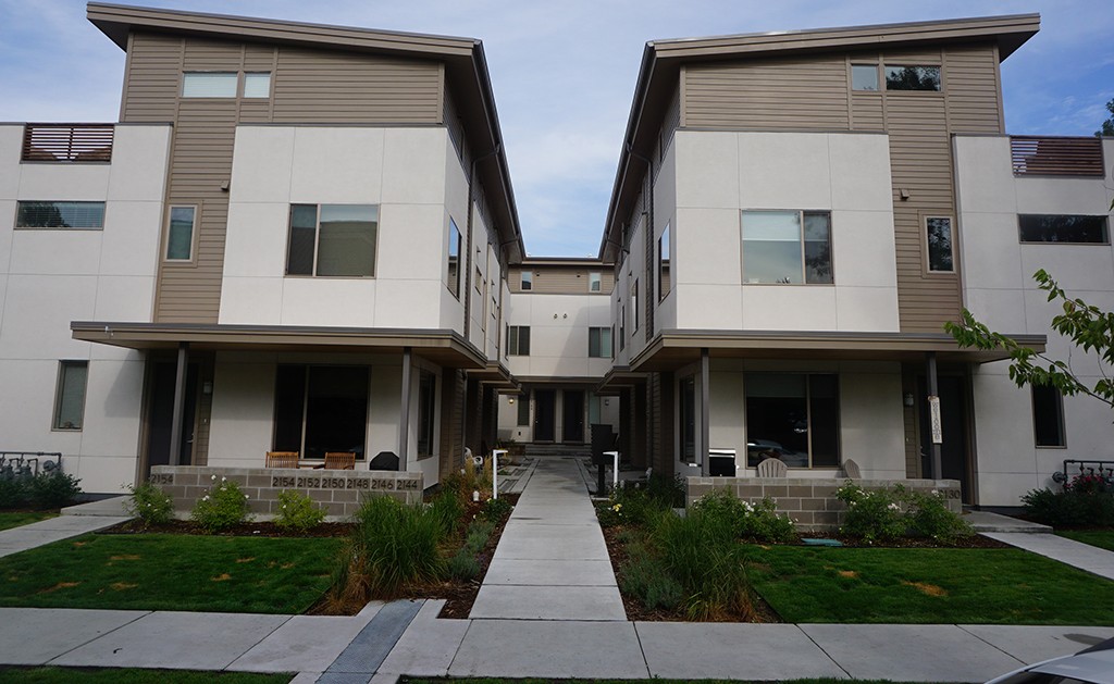 Two of the slot houses. (Burl Rolett)