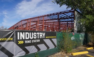Industry RiNo Station is a planned $56 million office building for the site at 3825 Lafayette St. in Cole. (Burl Rolett)
