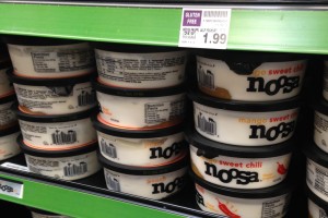 Noosa claims that sales of its yogurts are falling at stores that also carry Schreiber's brands. (Aaron Kremer)