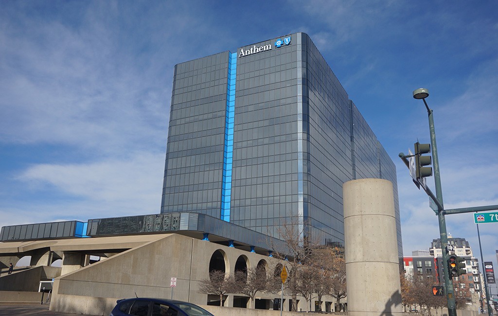 The 444,000-square-foot building takes up the block bounded by Broadway, Lincoln Street, Seventh Avenue and Eighth Avenue. (Burl Rolett)