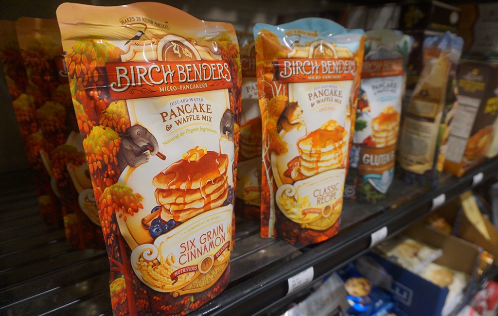 Birch Benders pancake mix will soon be sold in Whole Foods. (Burl Rolett)
