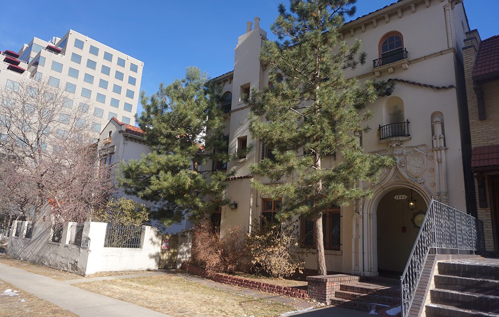 Cathedral High School was built in 1921 and remained open until 1982. (Burl Rolett)