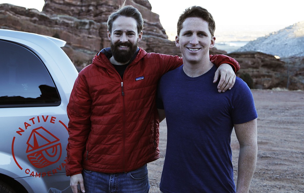 Dillon Hansen and Jon Moran launched Native Campervans in September 2015. (Courtesy Native Campervans)