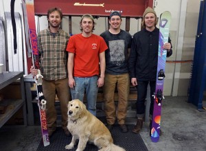 Folsom will soon add three employees to its ski-making team. (Kate Tracy)