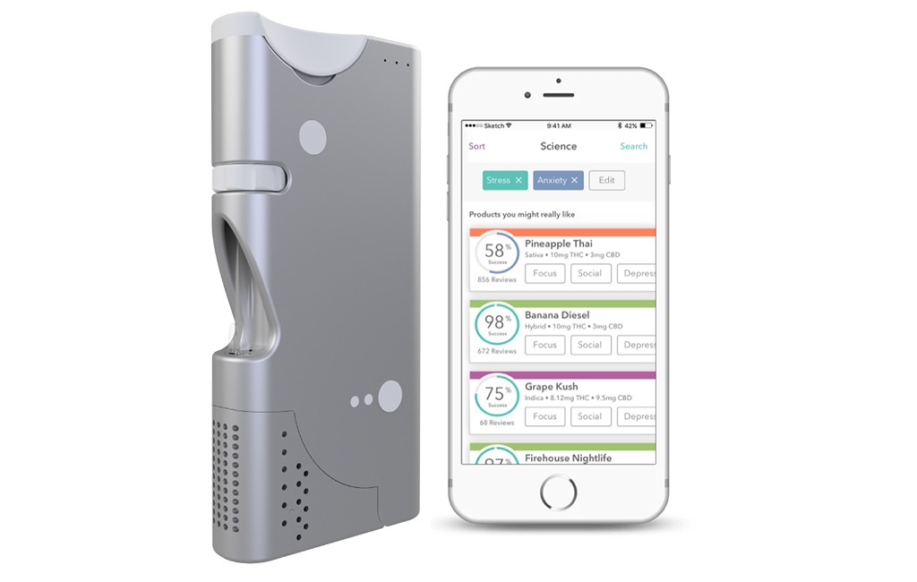 GoFire makes a cannabis vaporizer and dose-monitoring app. (Courtesy GoFire)