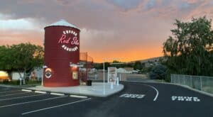 Red Silo owners drive thru