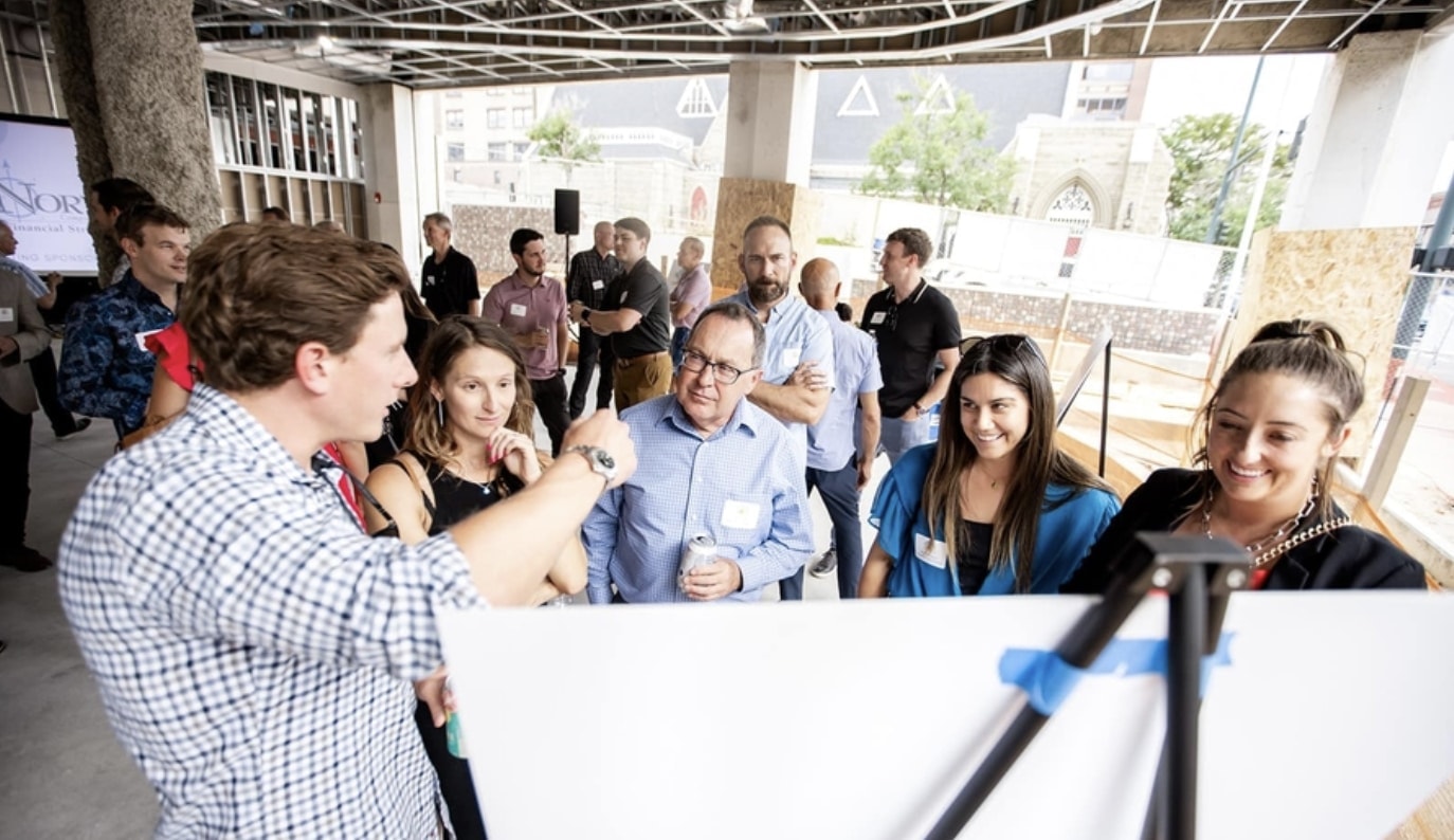 BusinessDen's Hard Hat Happy Hour at the Art Studios