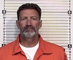 A prison mugshot of Steve Bachar