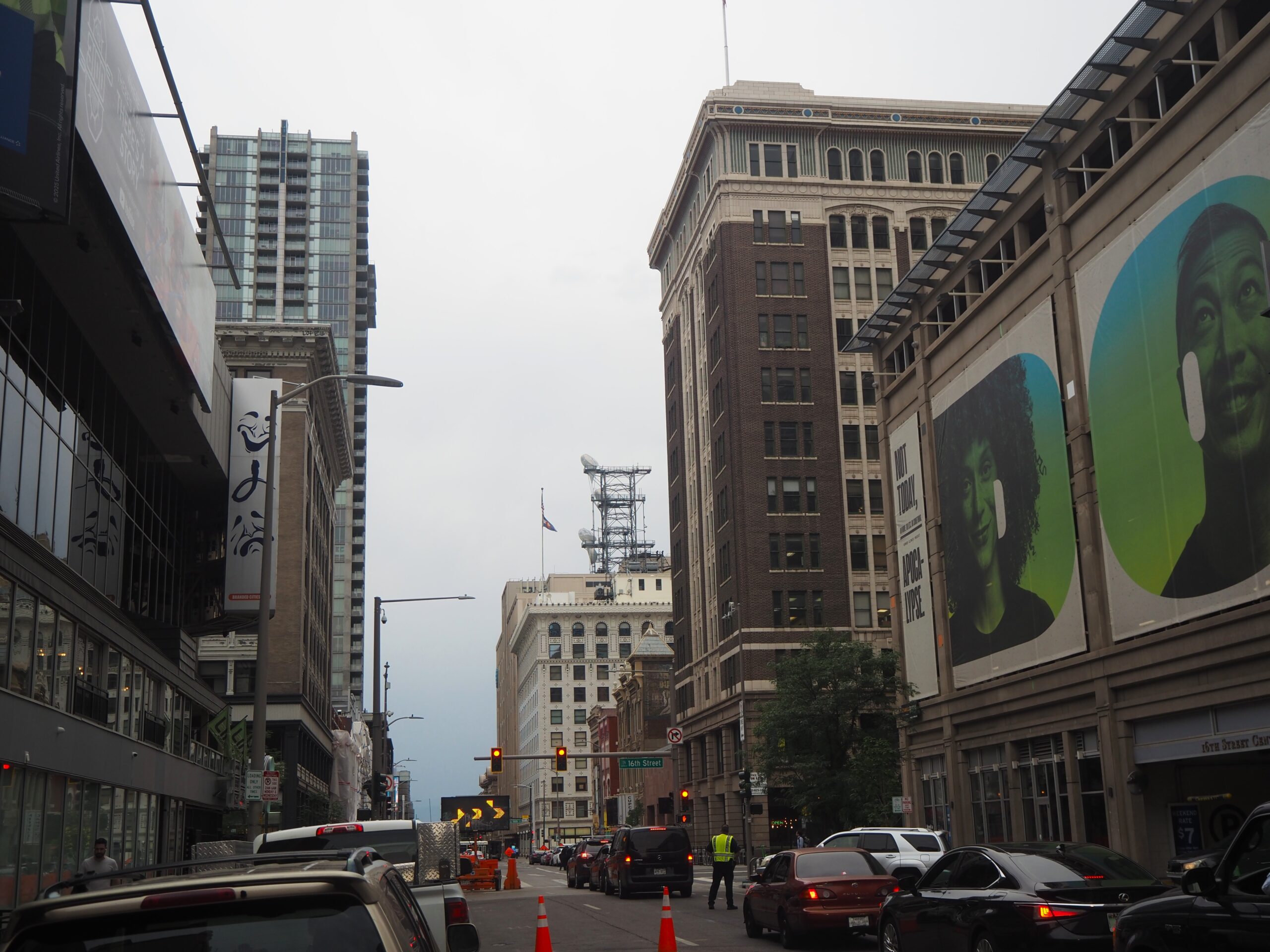 16 Street and Champa Street intersection Denver 2025