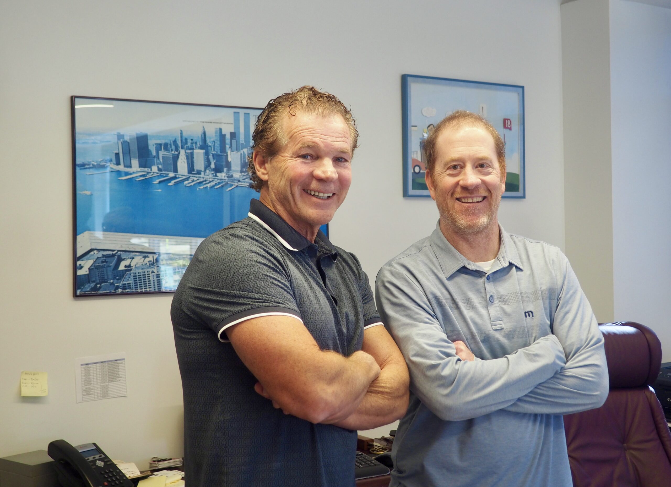 Winston Wall, left and Scott Shraiberg
