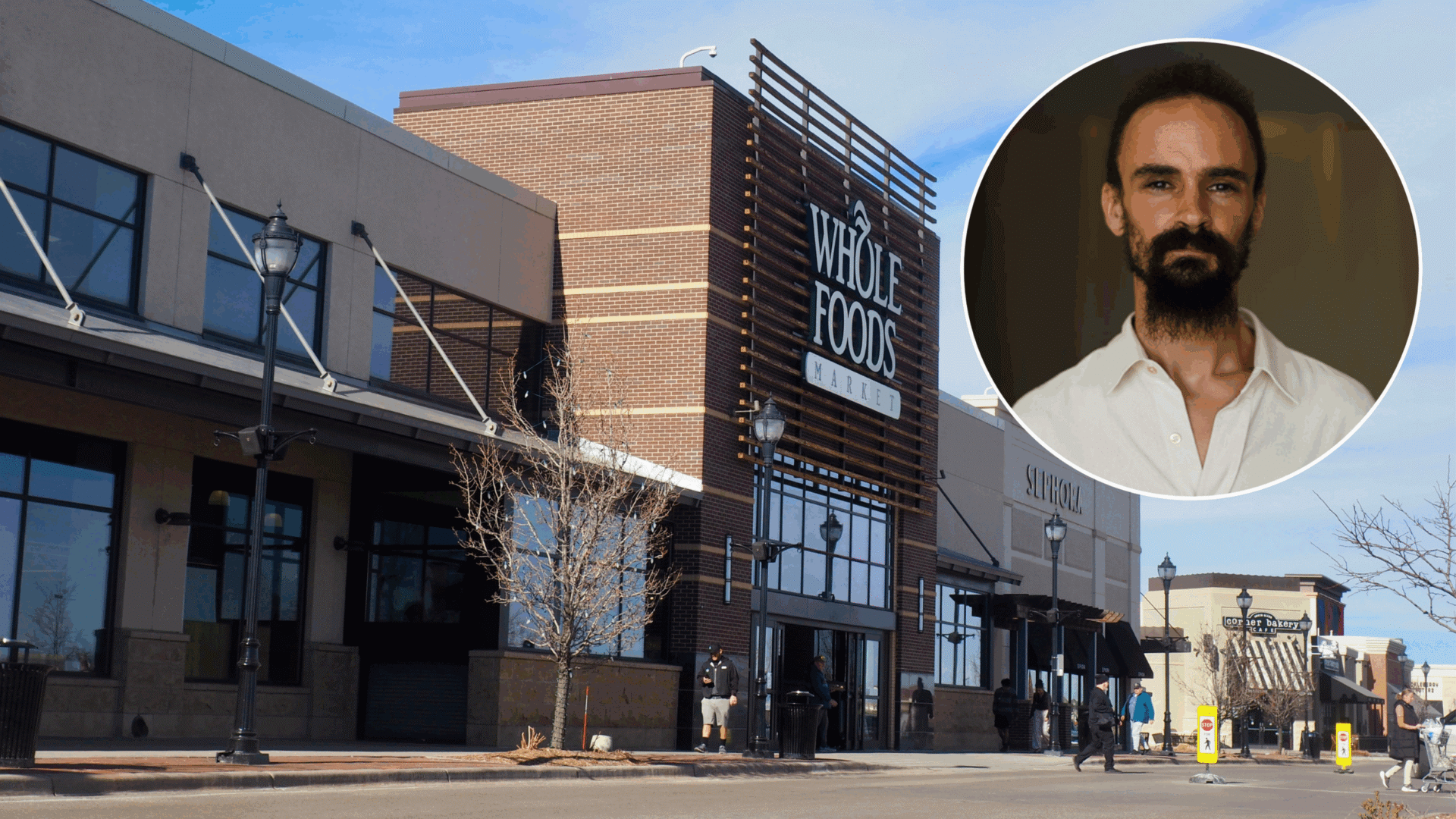 Asher Luzzatto and a whole foods bldg