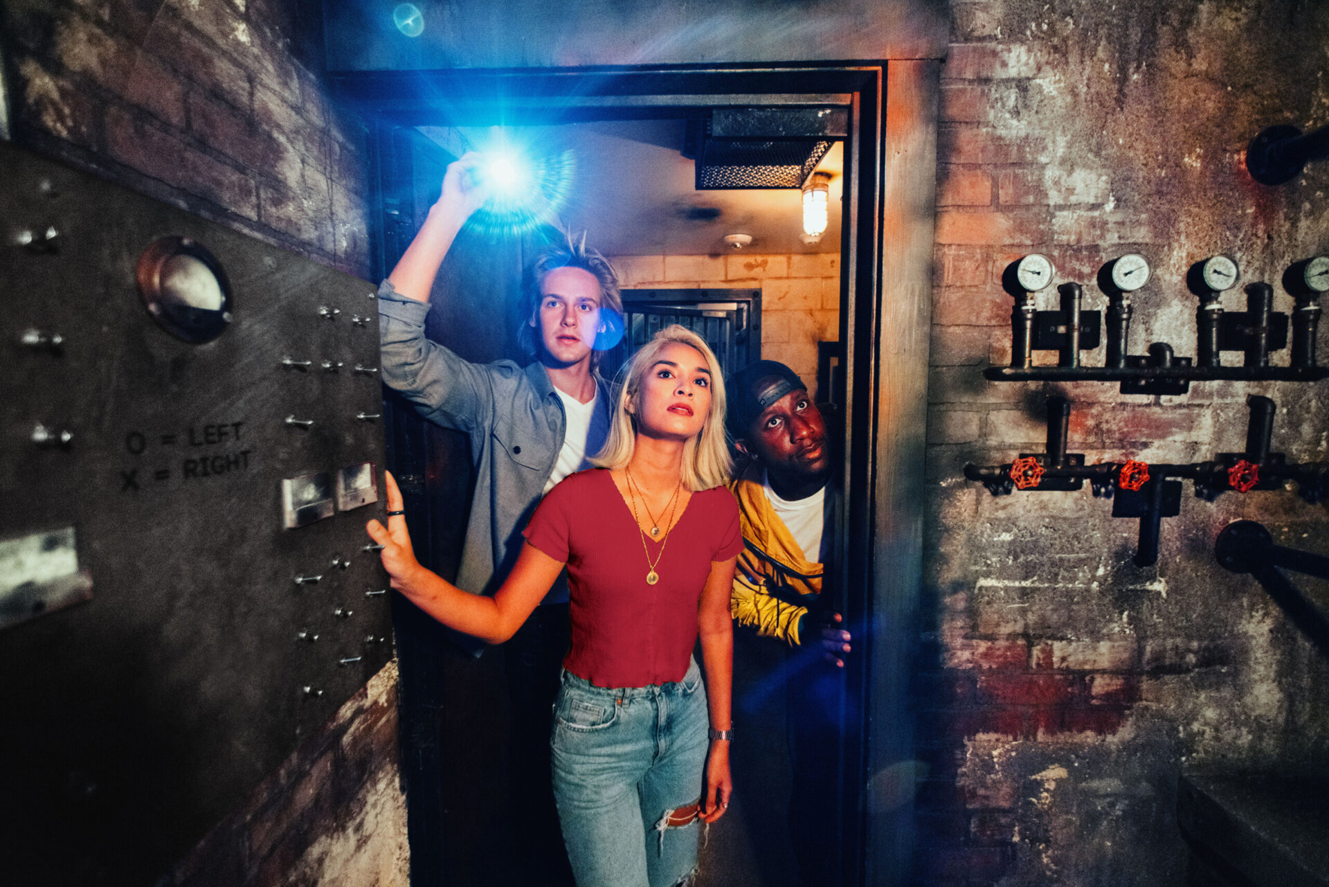 People playing The Escape Game