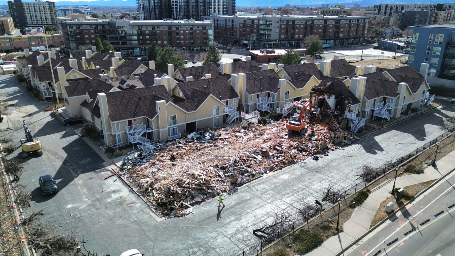 Residence Inn LoHi demolition