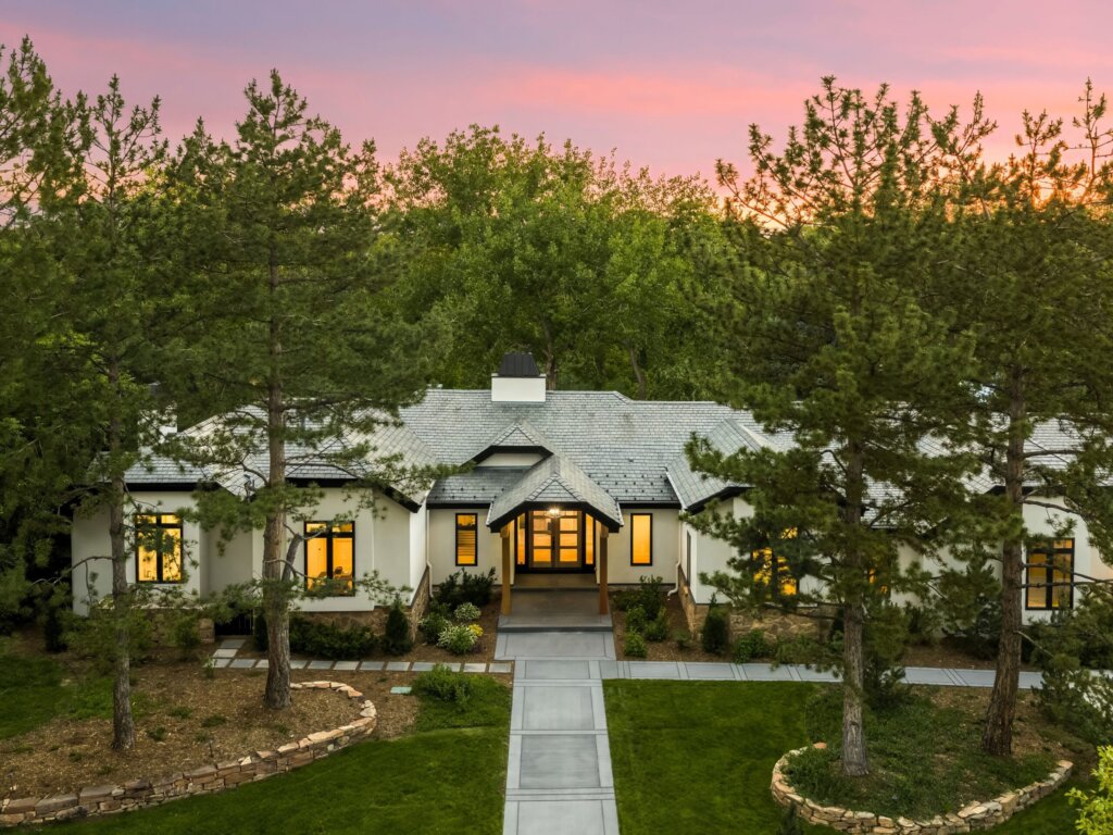 The home at 4825 S. Gaylord St. in Greenwood Village.