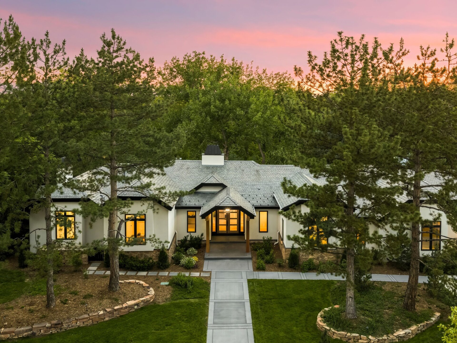 The home at 4825 S. Gaylord St. in Greenwood Village.