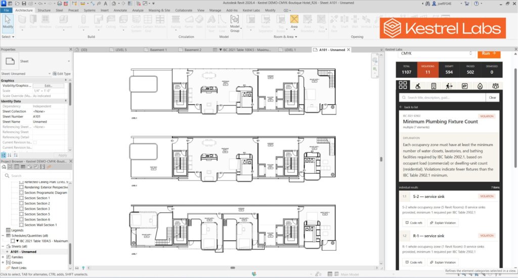 An example of Kestrel Labs' software.