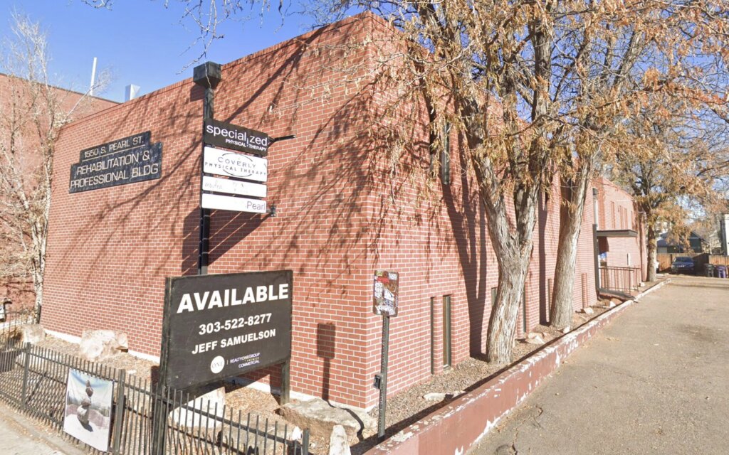 The existing building at 1550 S. Pearl St. 