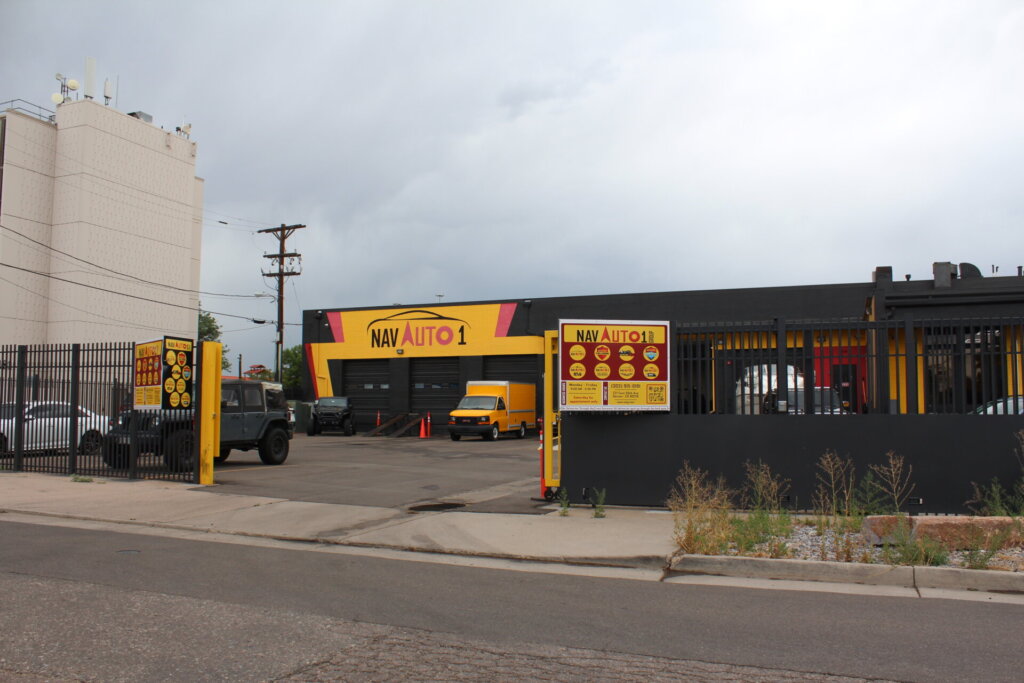Nav Auto1 Group's main building at 221 E. 56th Ave.